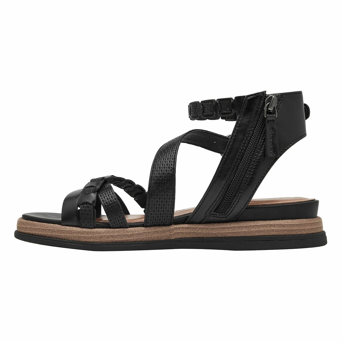 Gladiator Sandals black, TAMARIS