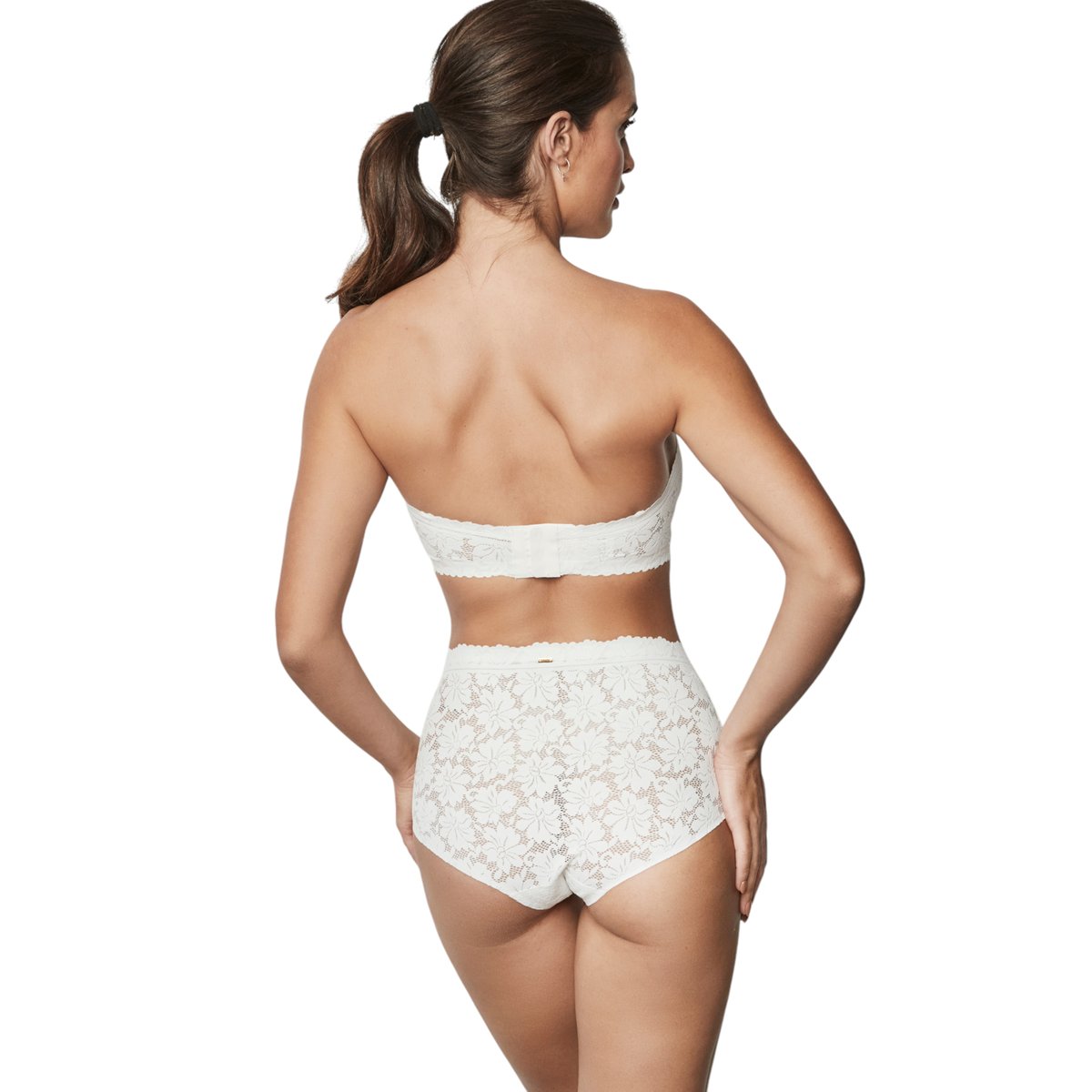 Soutien-gorge bandeau préformé ONE AND LACE MARIAGE ivoire, SELMARK