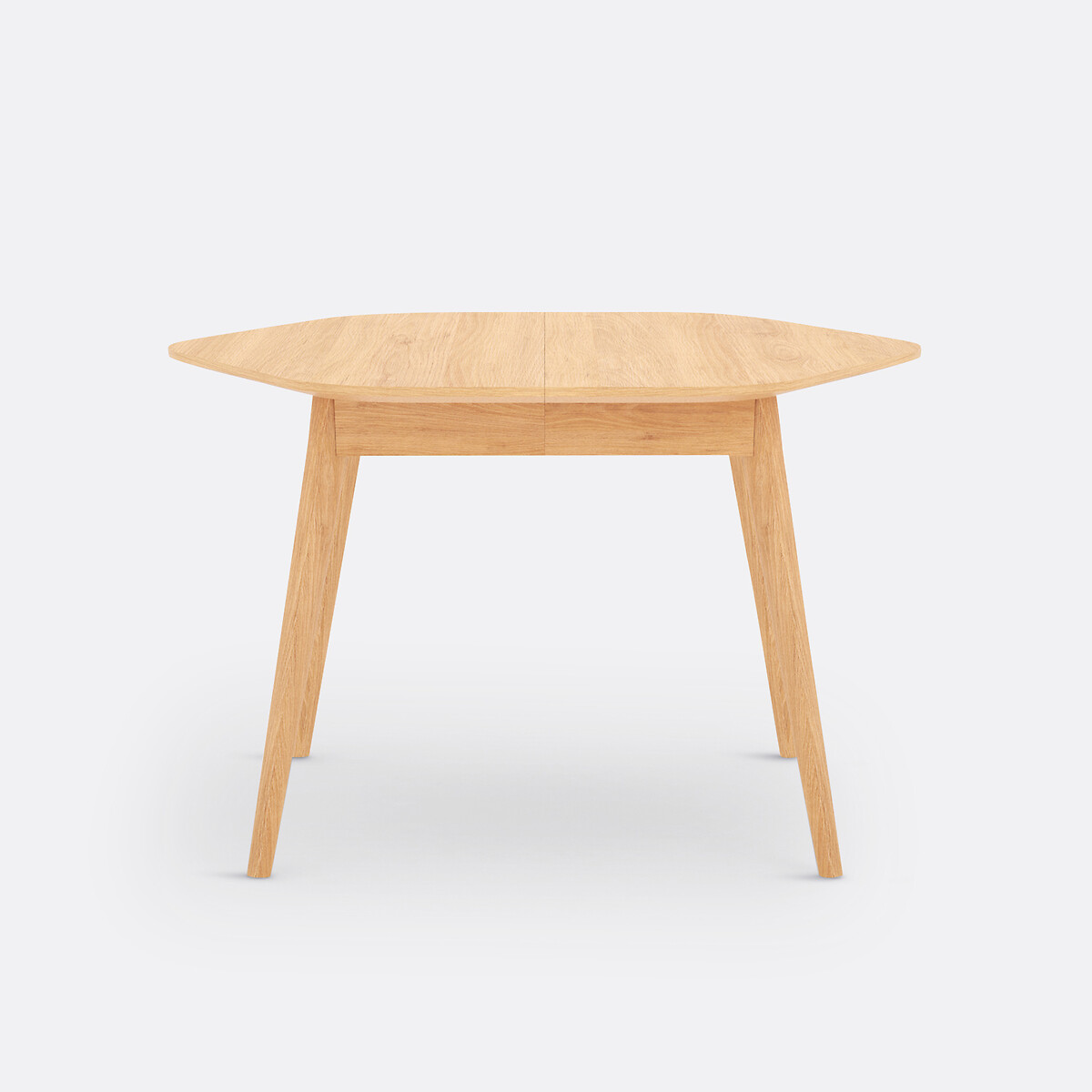 Biface 4-10 Seater Extending Dining Table in Oak and Veneer oak, LA REDOUTE INTERIEURS