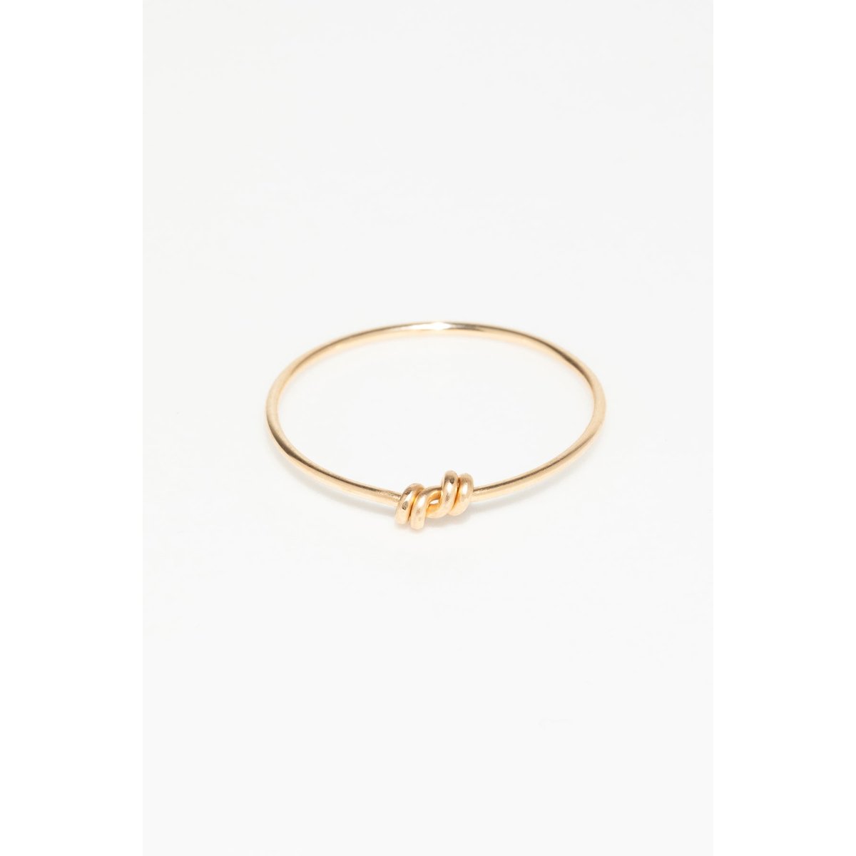 Bague anneau Essentiel or, YAY PARIS