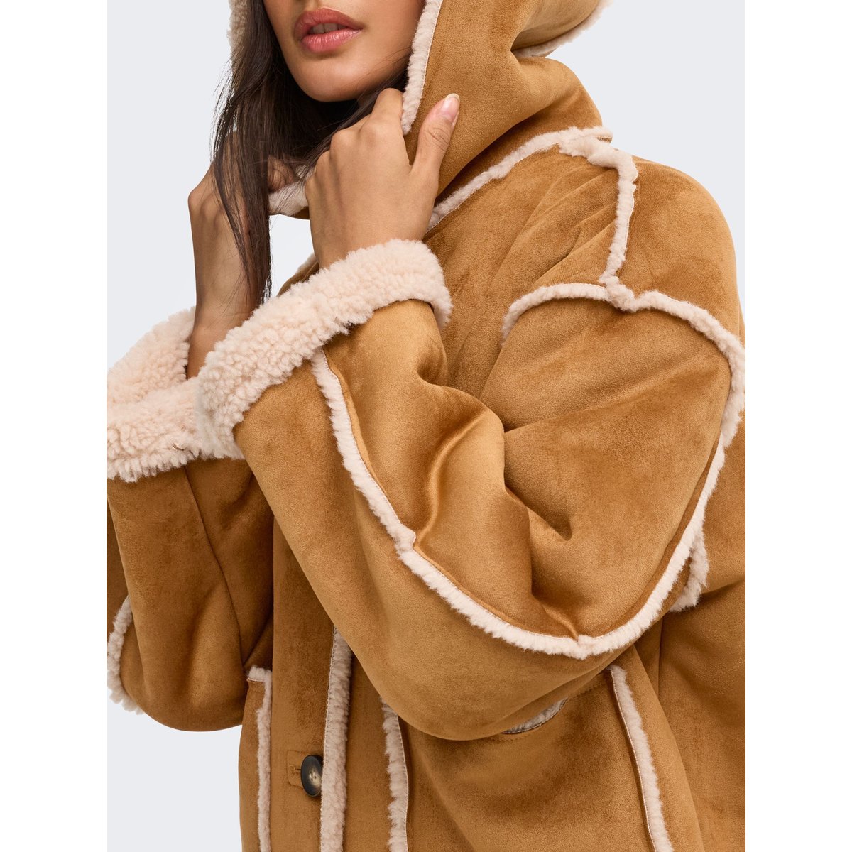 Veste marron - meerkat 1, ONLY