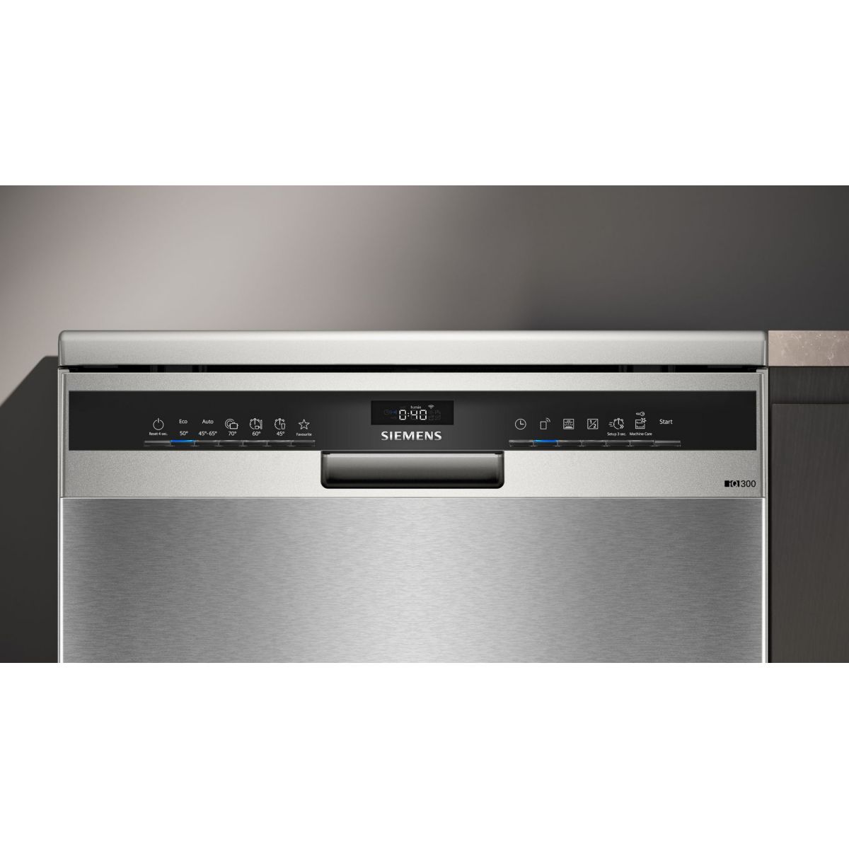 Lave vaisselle 60 cm SN23EI22CF iQ300 autoOpen dry couleur unique, SIEMENS