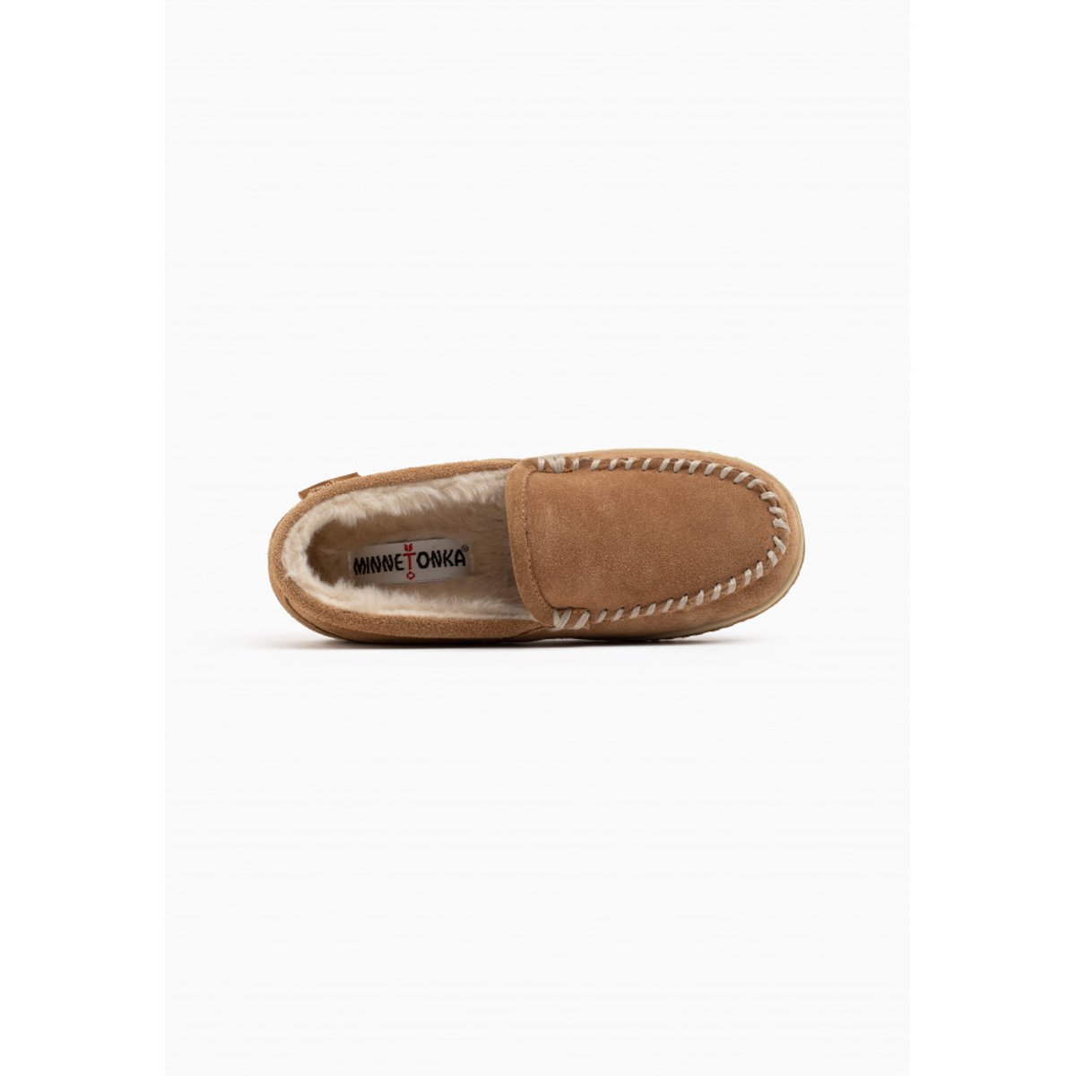Mocassins en daim TEMPE cannelle, MINNETONKA