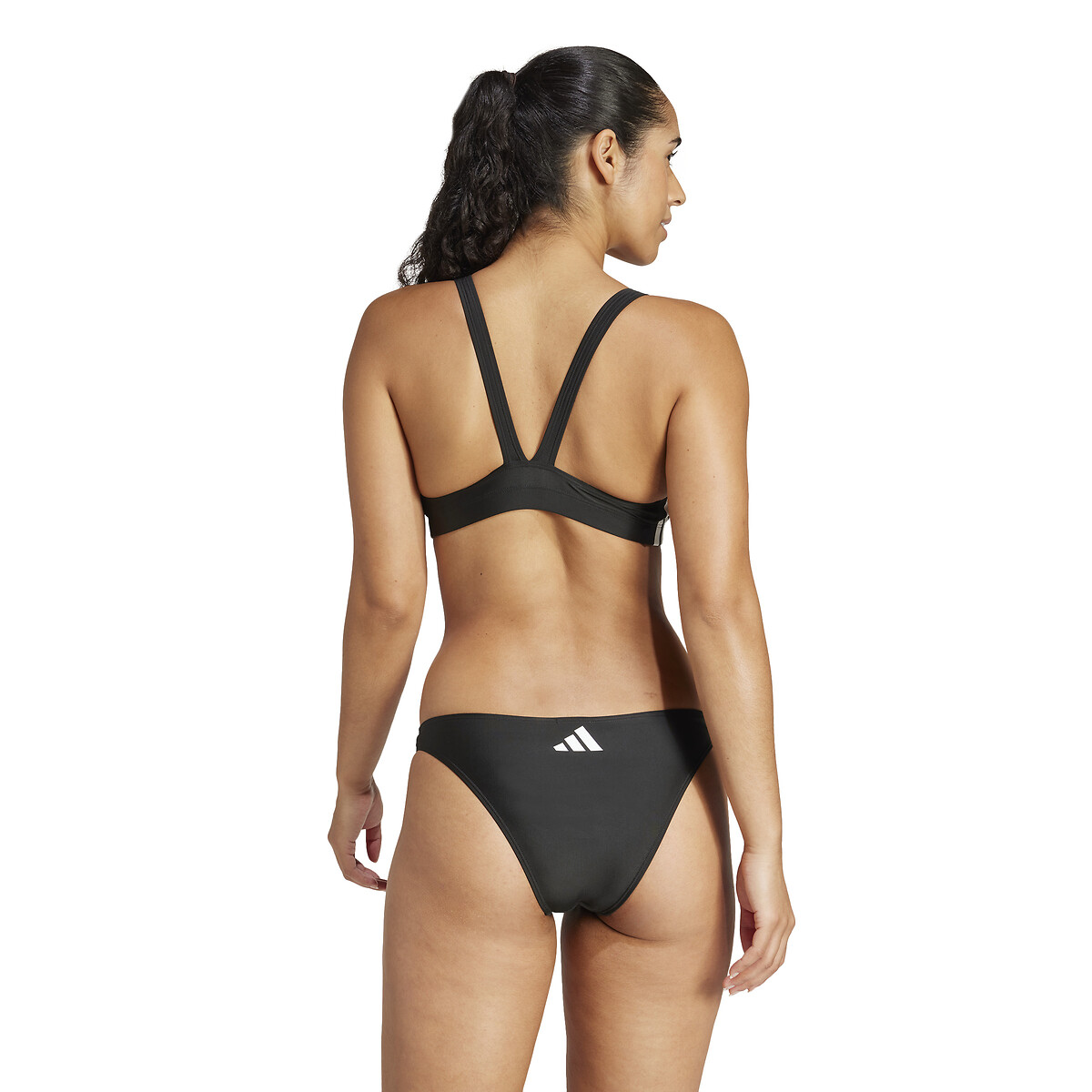 Maillot de bain 2 pièces piscine noir, adidas Performance