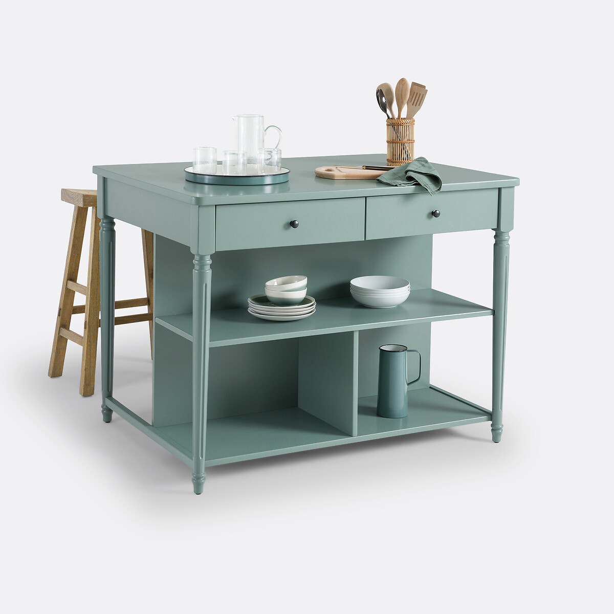 Isola da cucina, Baudry verde, LA REDOUTE INTERIEURS