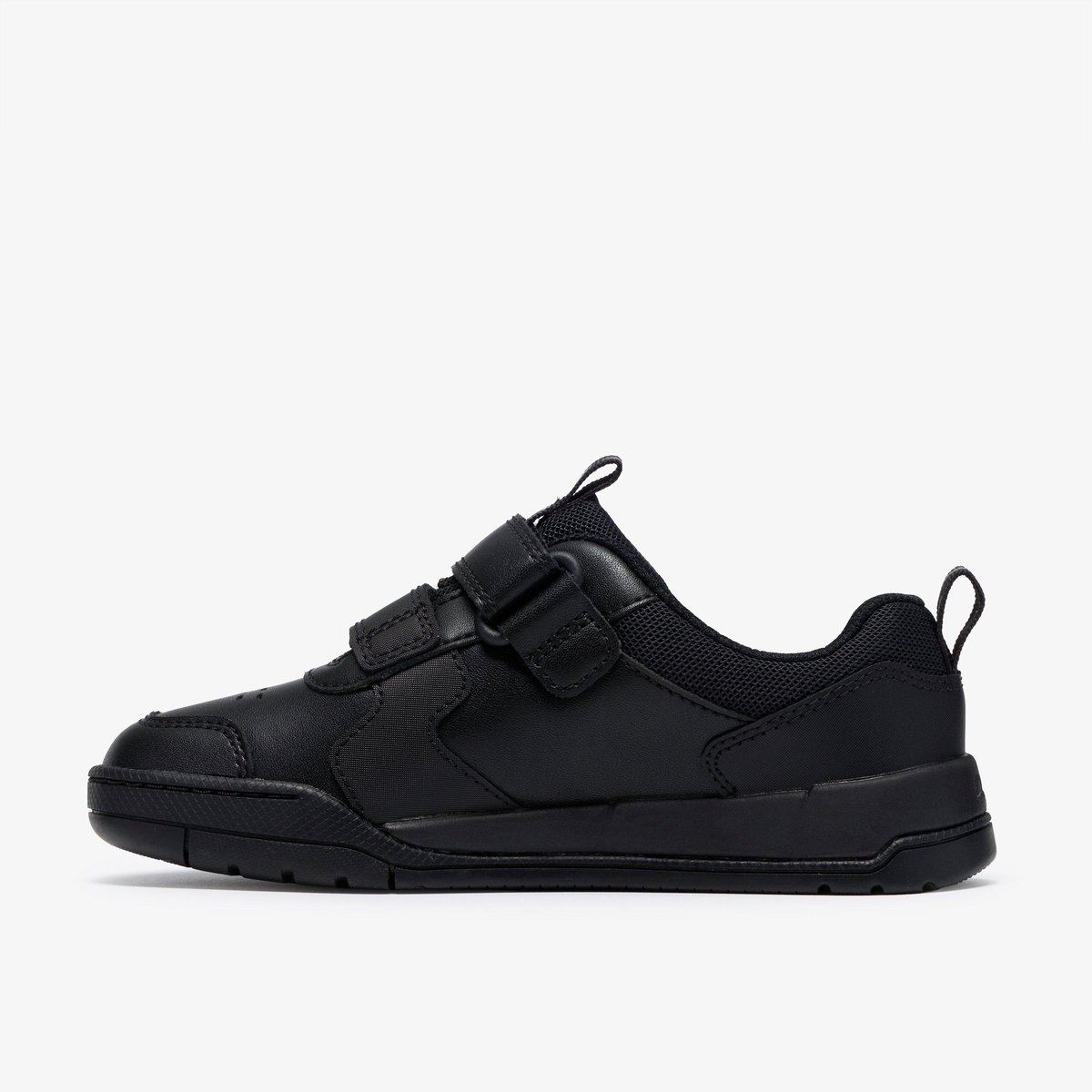 Derbies Cuir Coupe Large LASER PLAY K noir, CLARKS