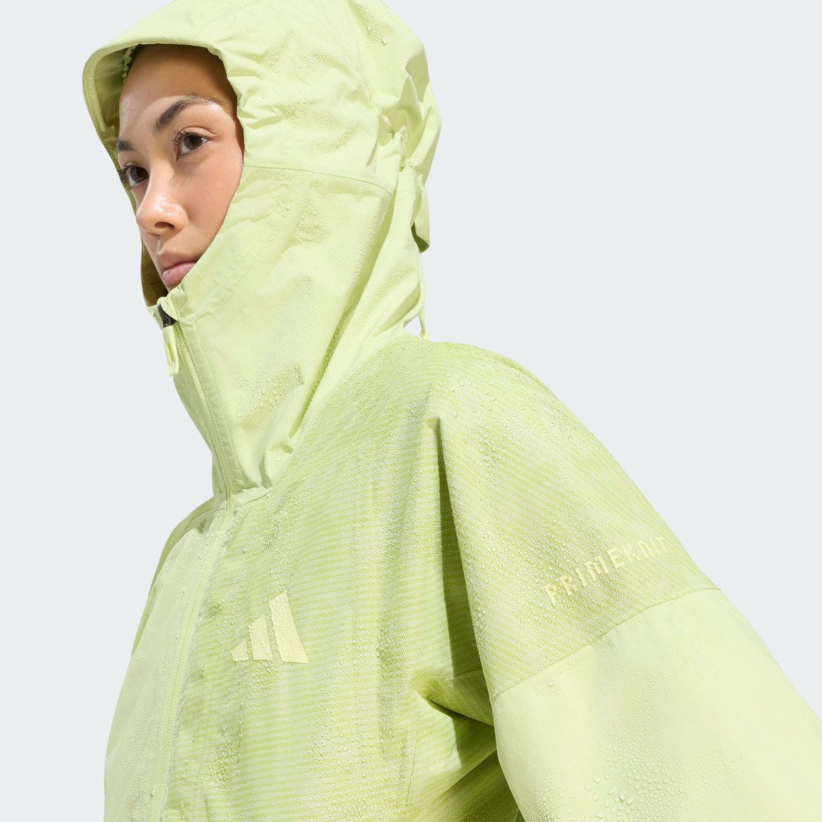 Veste Terrex Xperior 2.5 Layer Hybrid Primeknit Climaproof Veste Terrex Xperior 2.5 Layer Hybrid Primeknit Climaproof semi frozen lemon, adidas Performance