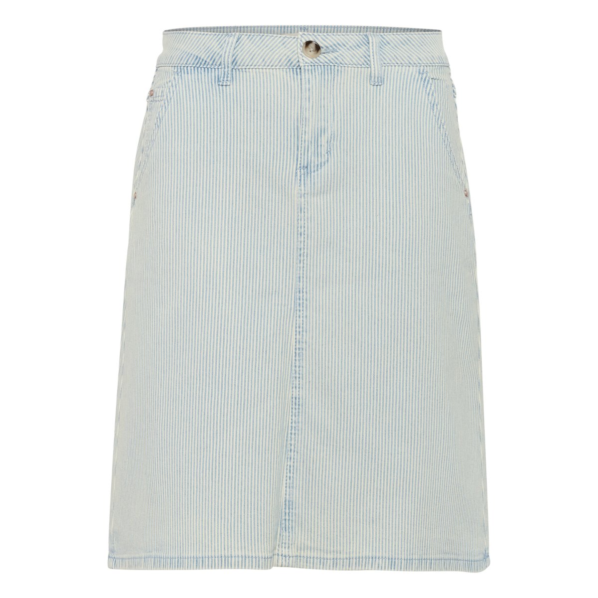 Jupe casual bleu milk boy stripe, CREAM