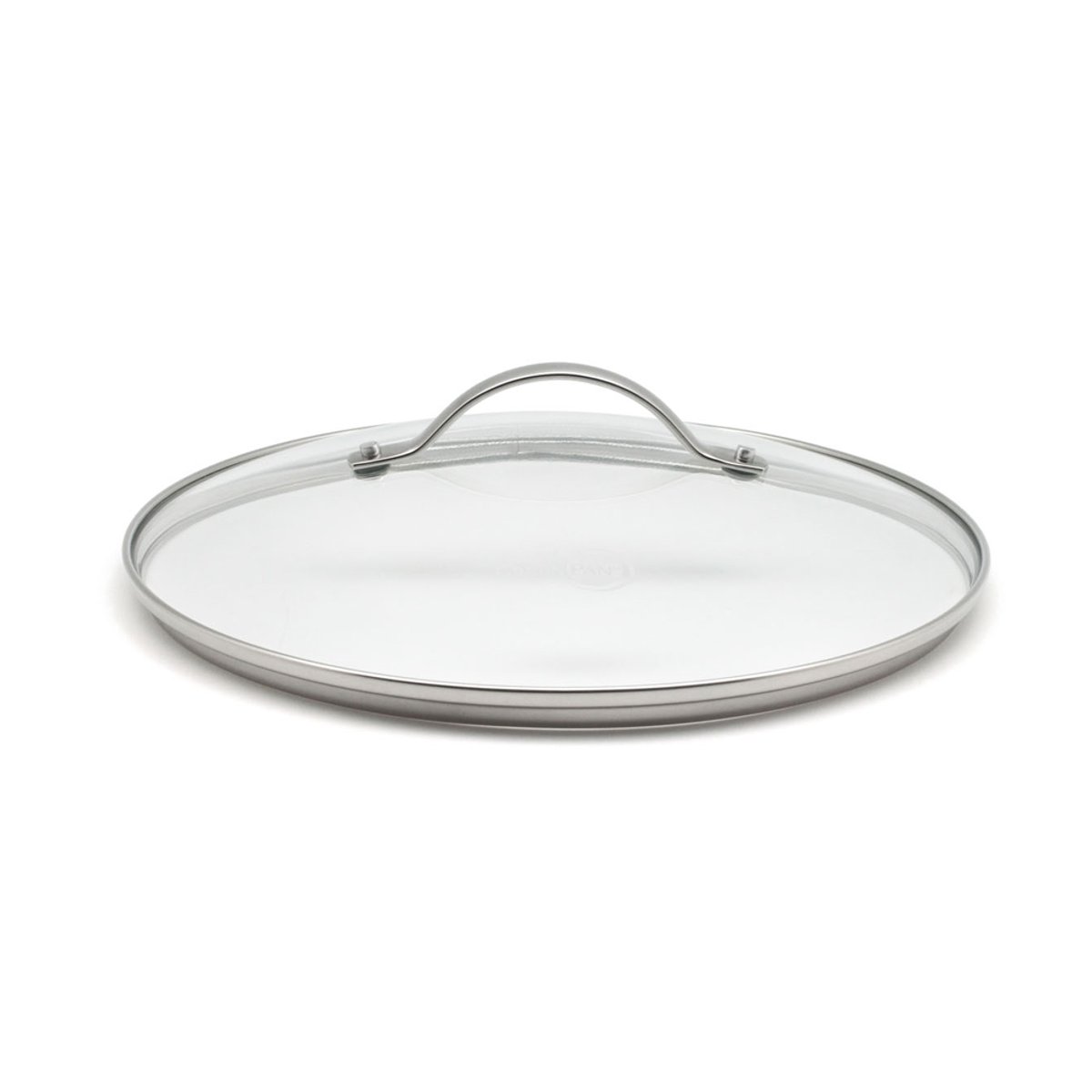 Couvercle 18 cm en verre bord inox transparent / cristal, GREENPAN