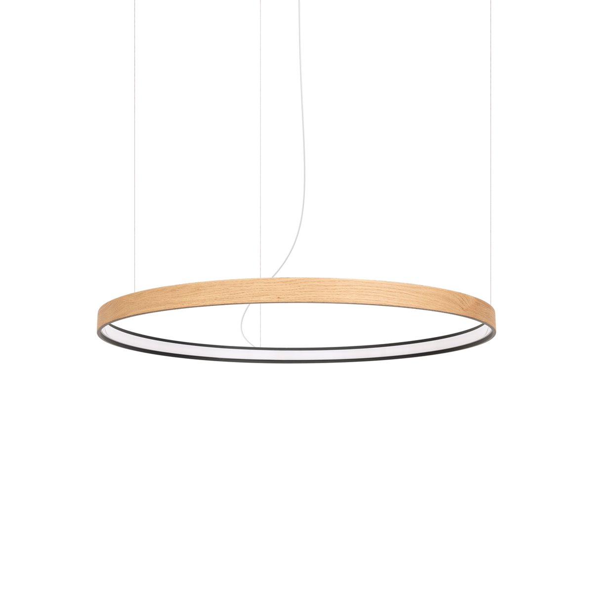 Lustre Aluminium Naturel LED 1 Rio_Eik naturel, EDEN