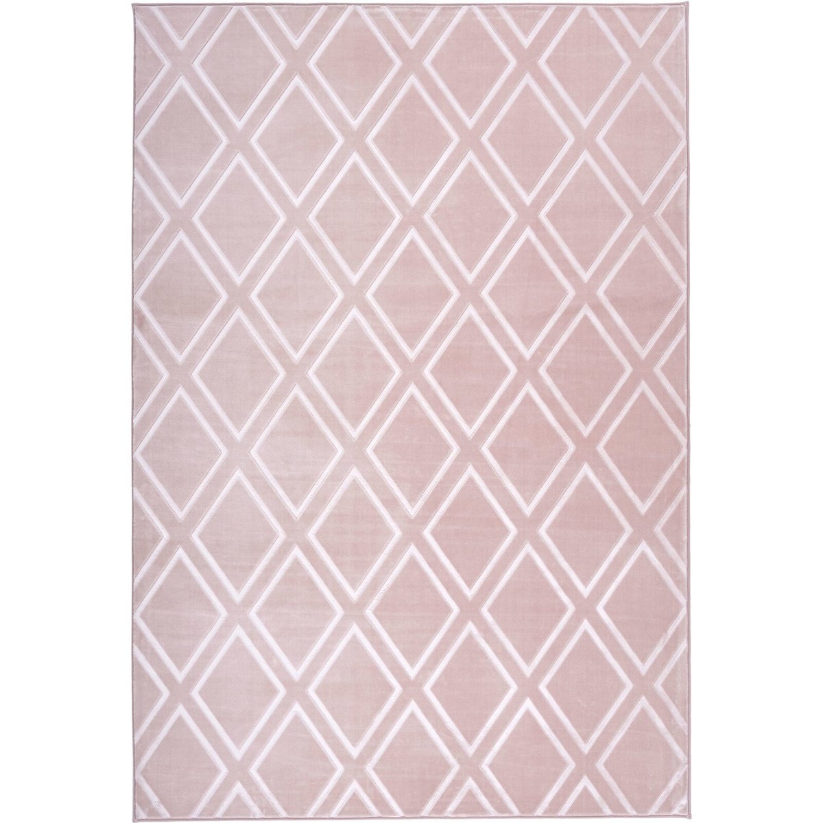 Tapis rectangulaire tufté main, MONROE rose, ARTE ESPINA