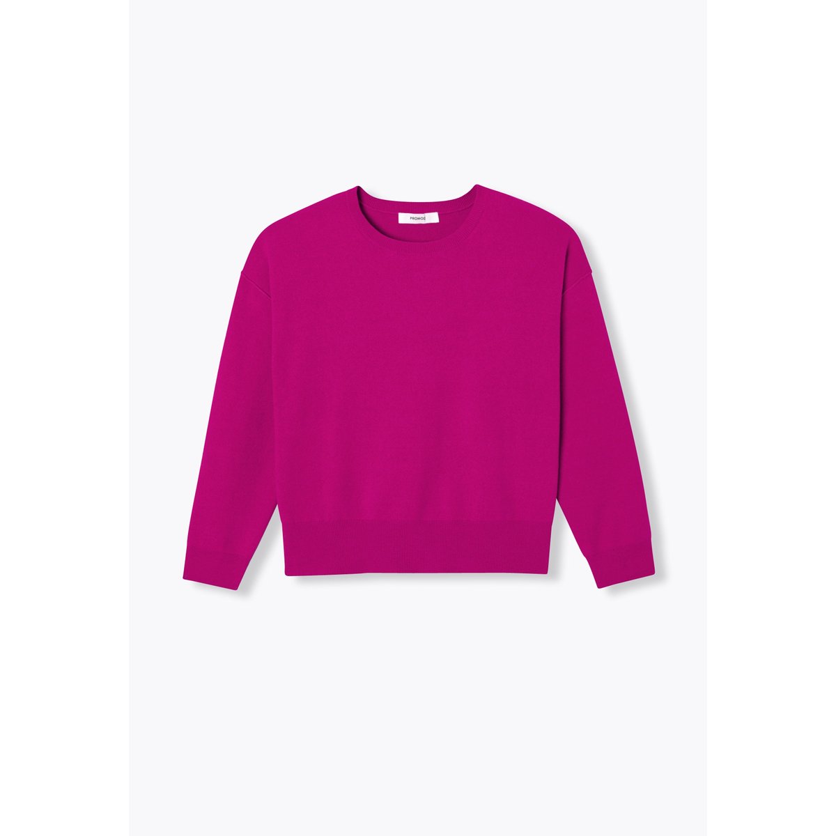 Pull en maille compacte marron, PROMOD