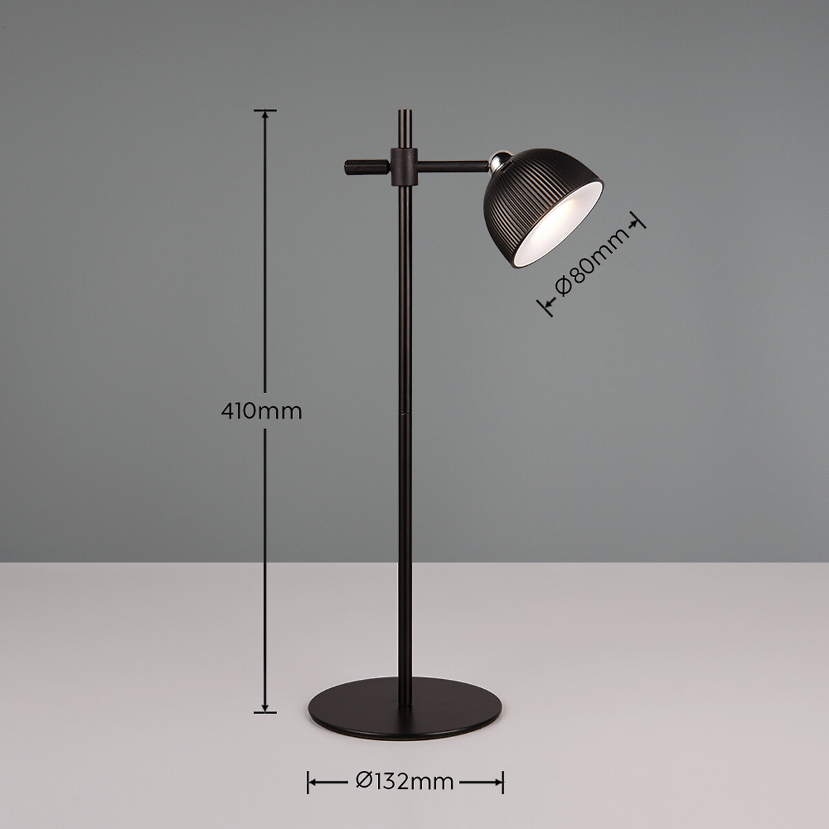 Candeeiro de mesa Maxima, TRIO Lighting preto , TRIO LIGHTING