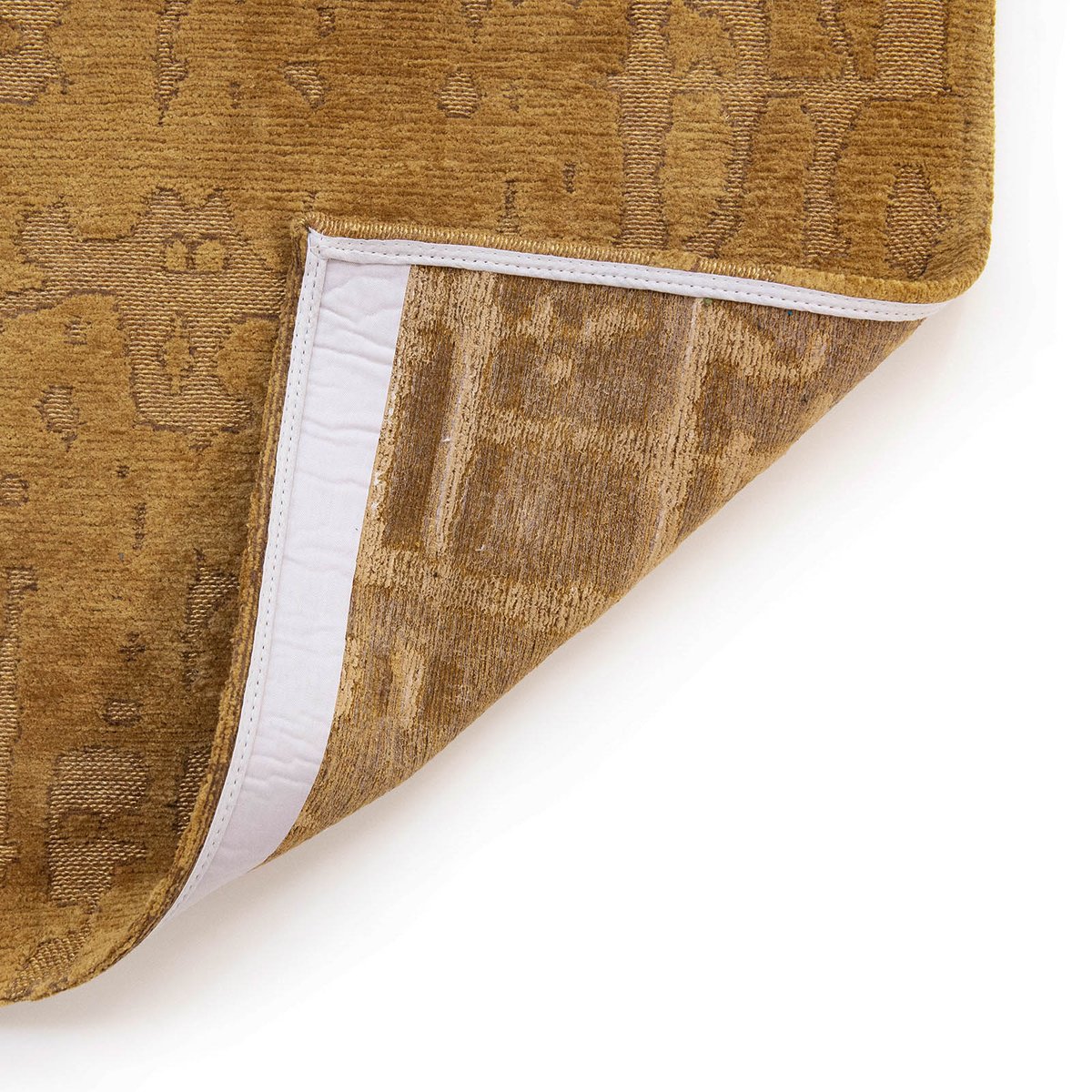 Tapis intérieur/extérieur tissé plat LOWLAND jaune, NOVATREND