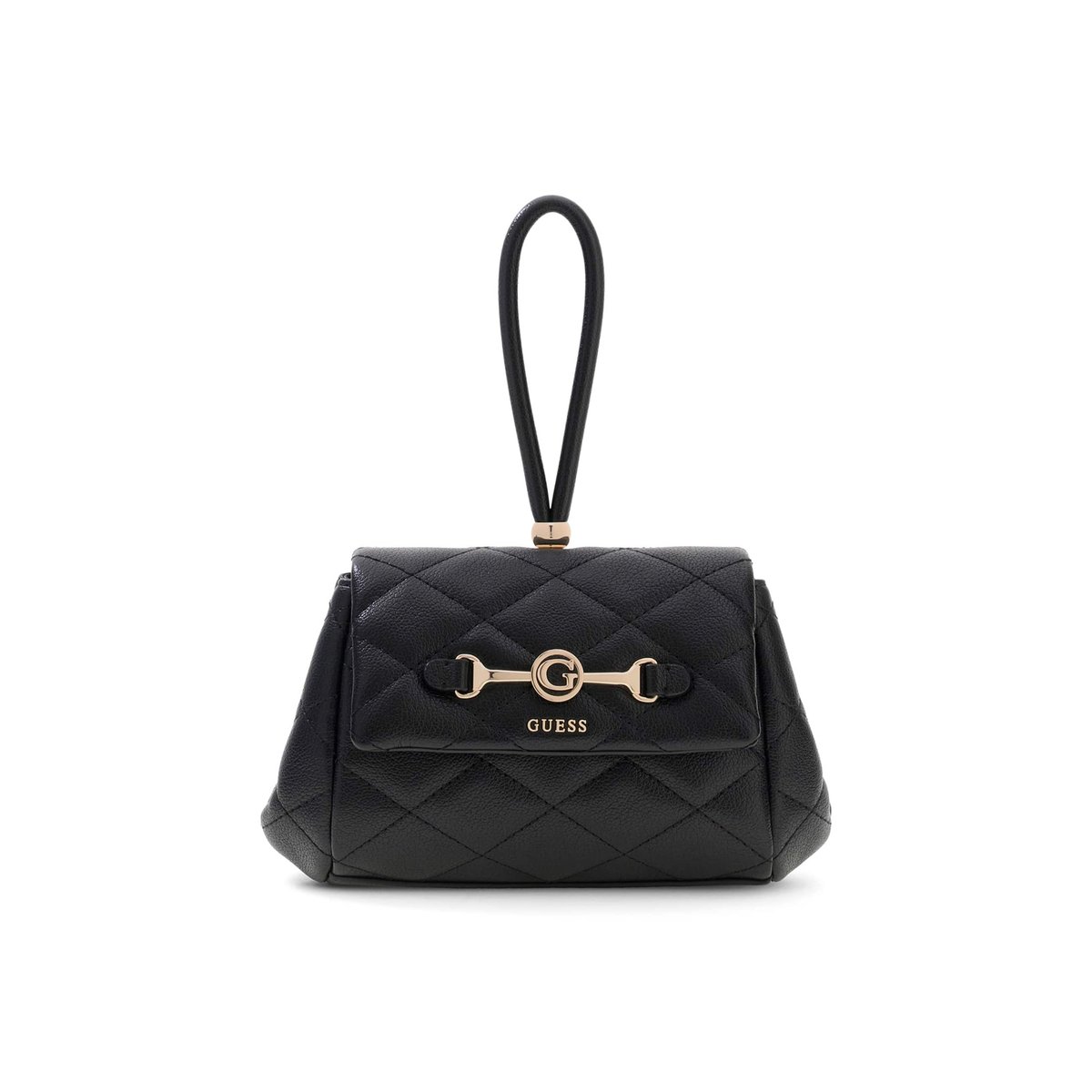 Sac Frances Mini Flap Crossbody noir, GUESS
