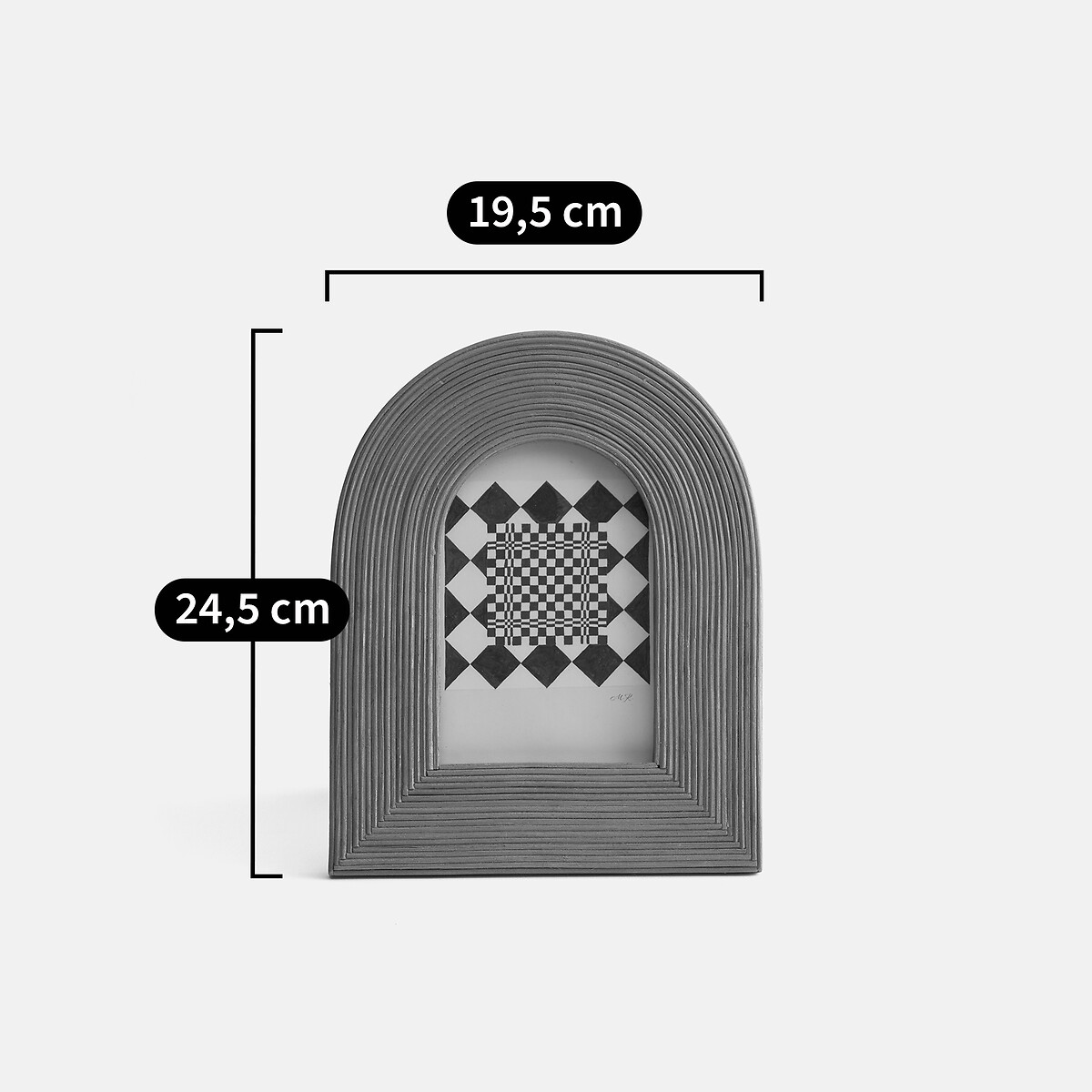 Cornice da tavolo in rattan, 19,5 x 24,5 cm, ARCYA naturale  , LA REDOUTE INTERIEURS