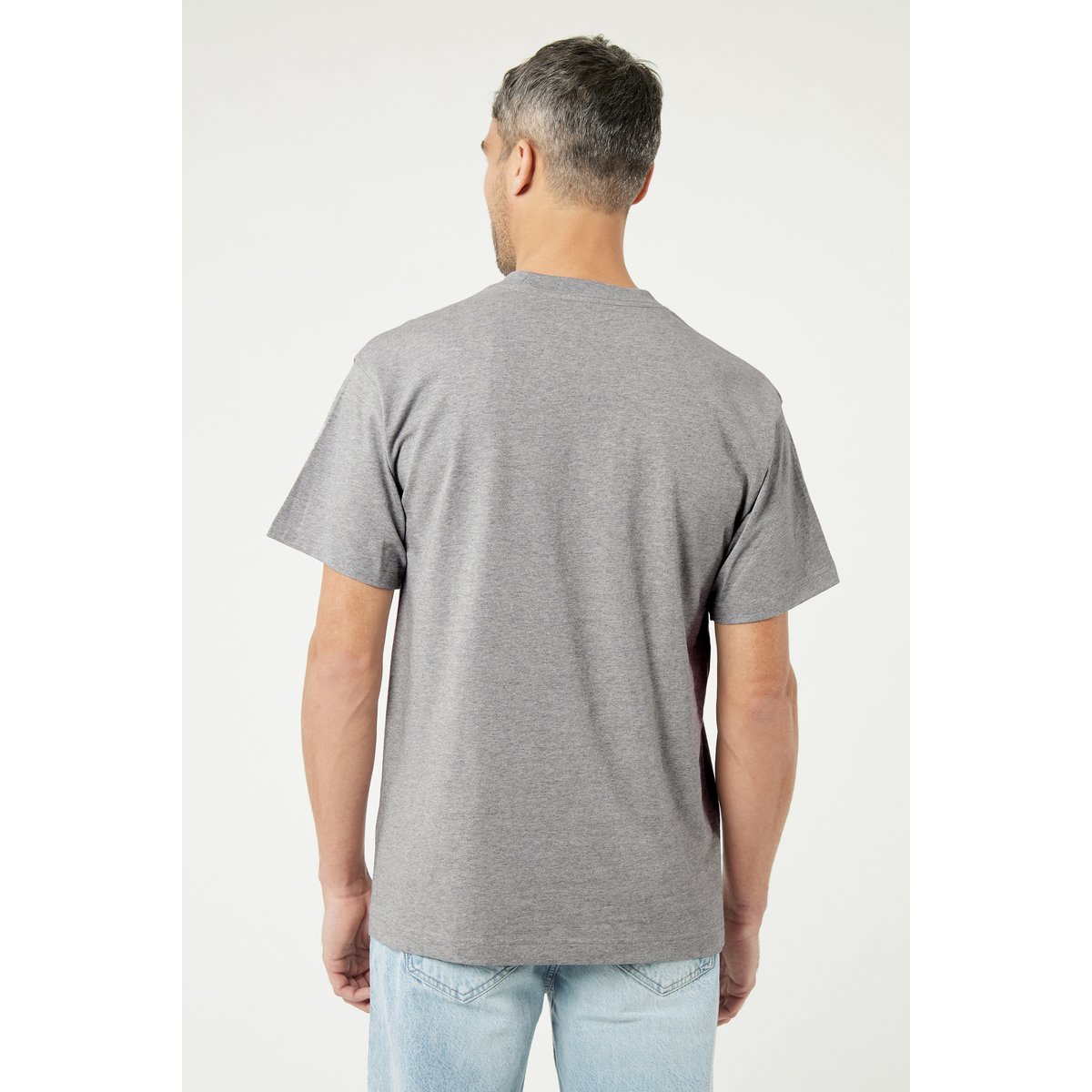 Tee shirt PIGALLE gris chiné, RIVEDROITE