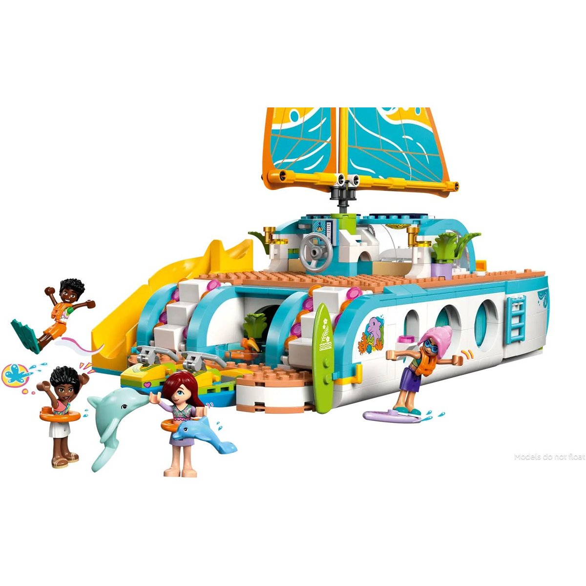 LEGO Friends - L'aventure en bateau 42664 pour enfants de 8 ans et plus couleur unique, LEGO