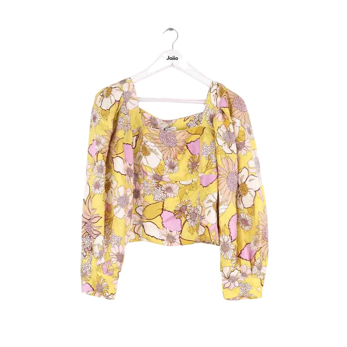 Blouse - Très Bon État jaune, SANDRO