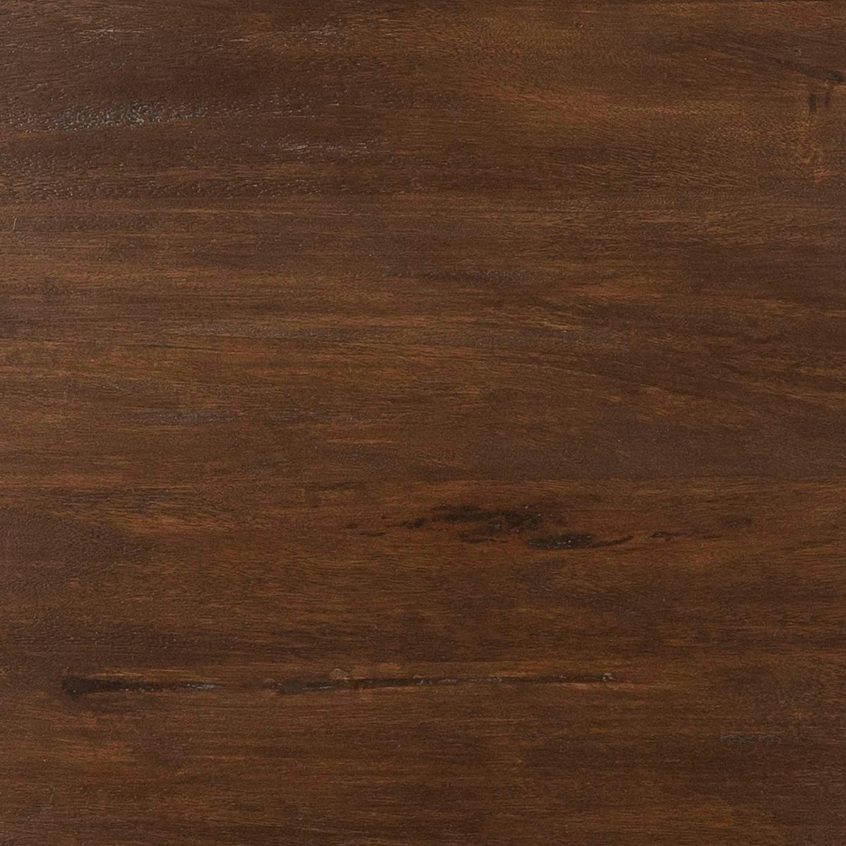 Table ronde 4 personnes bois/métal CORTINA marron / ecru, PIER IMPORT