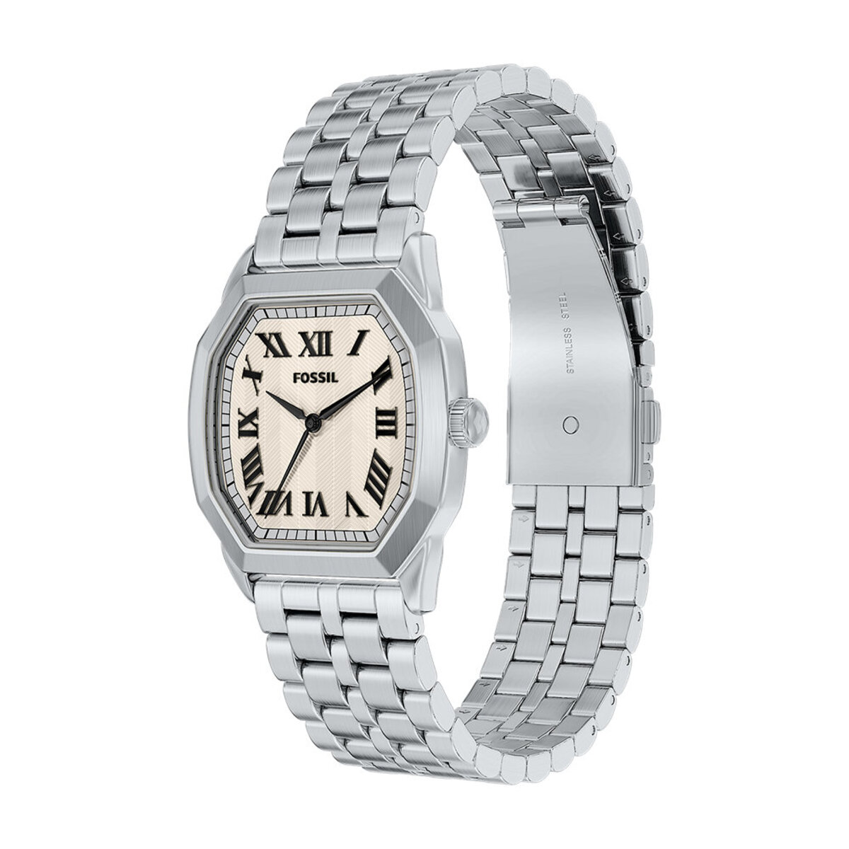 Montre Analogique HARLOW argenté blanc argenté, FOSSIL