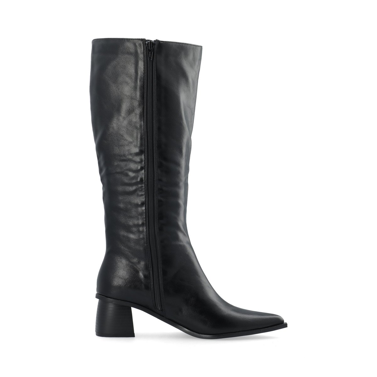 Bottes Longues noir - black, BIANCO