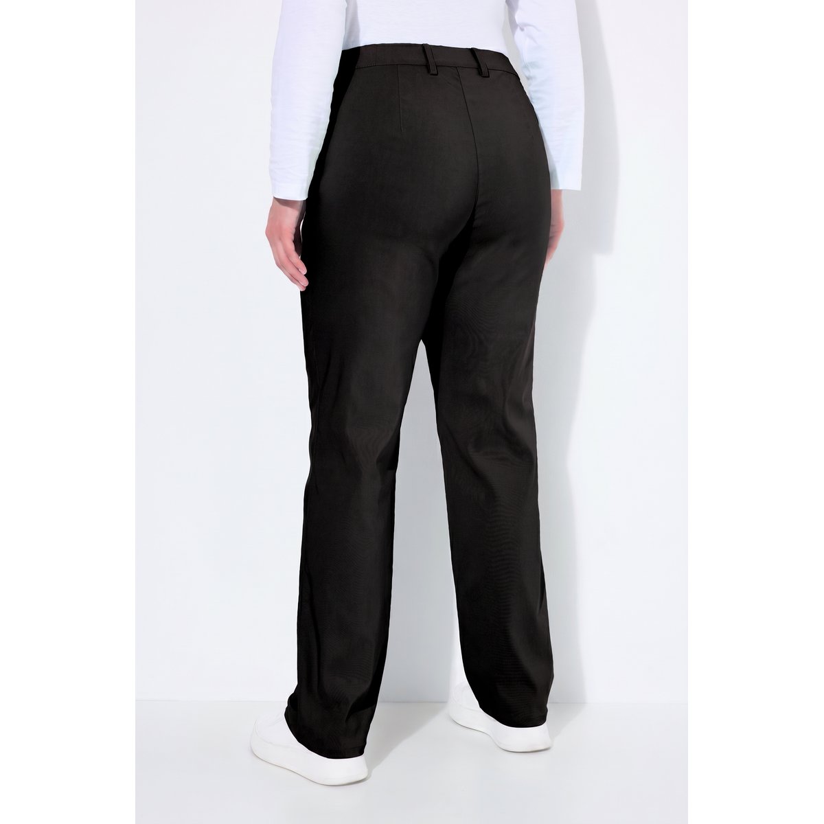 Pantalon Mary en bengalie noir, ULLA POPKEN