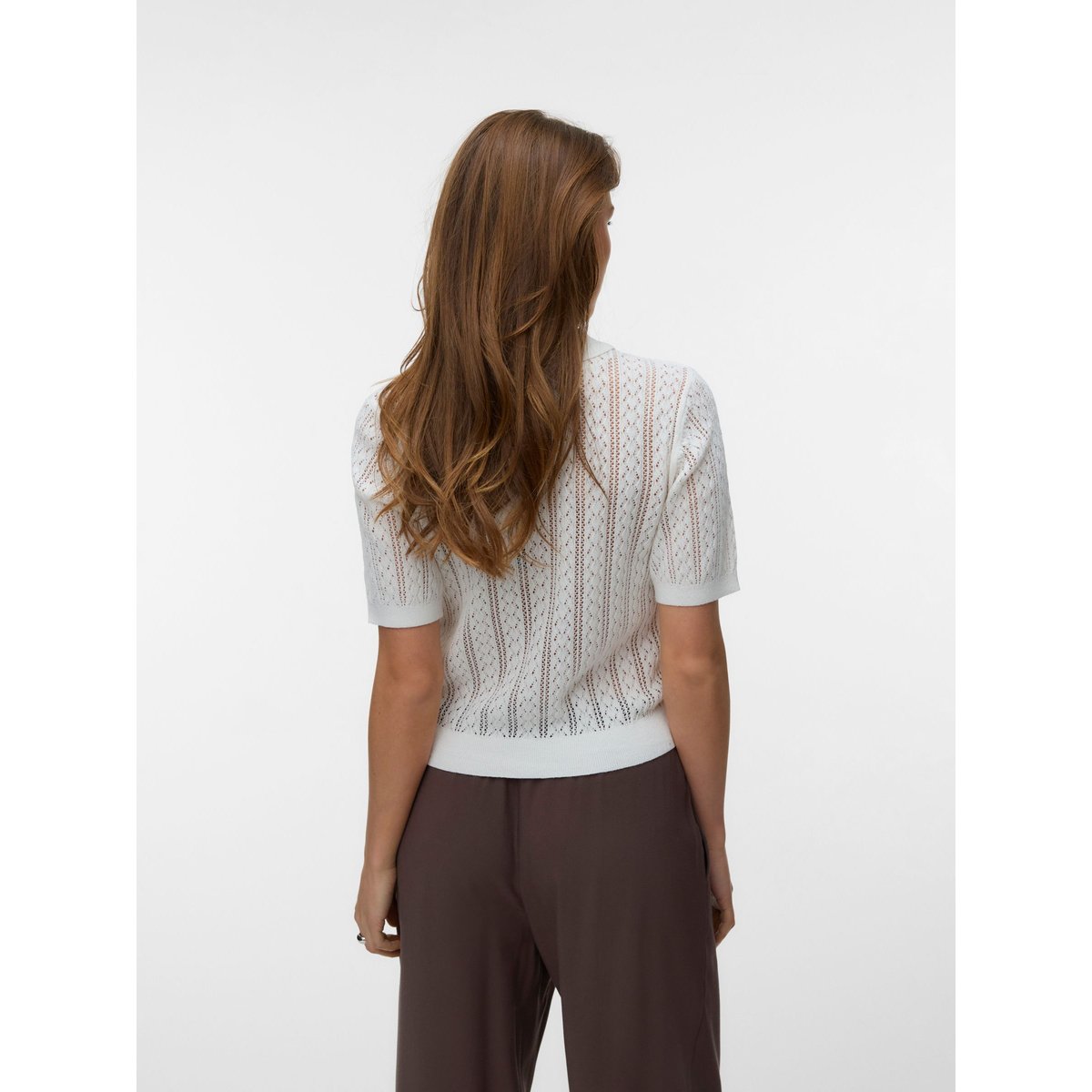 Pull En Maille snow white, VERO MODA