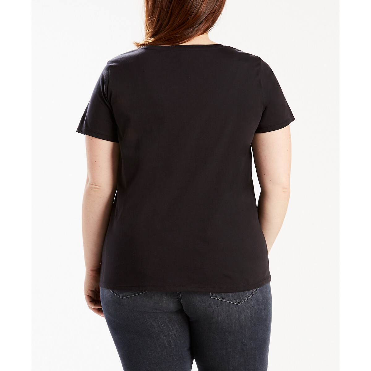 T-shirt maniche corte, logo davanti nero , LEVI’S PLUS