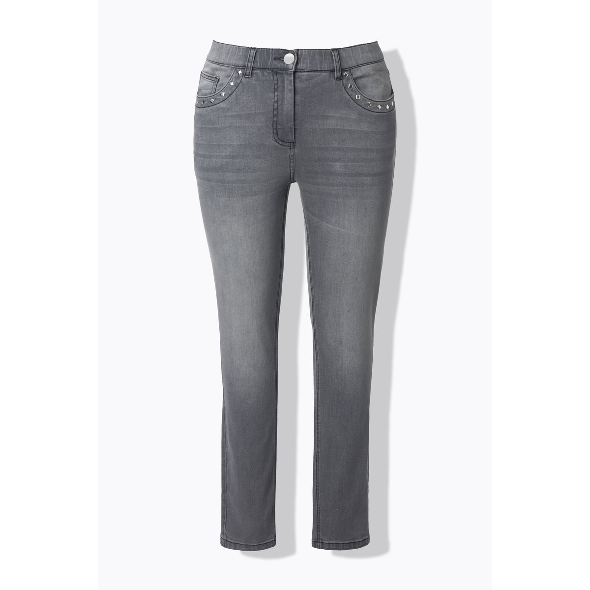 Jean Sarah à jambe étroite jean gris, ULLA POPKEN