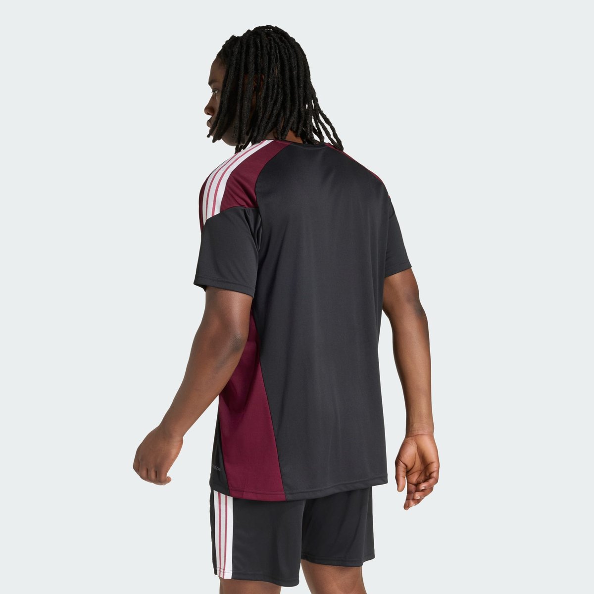 T-Shirt All Blacks Performance T-Shirt All Blacks Performance all black / maroon, adidas Performance