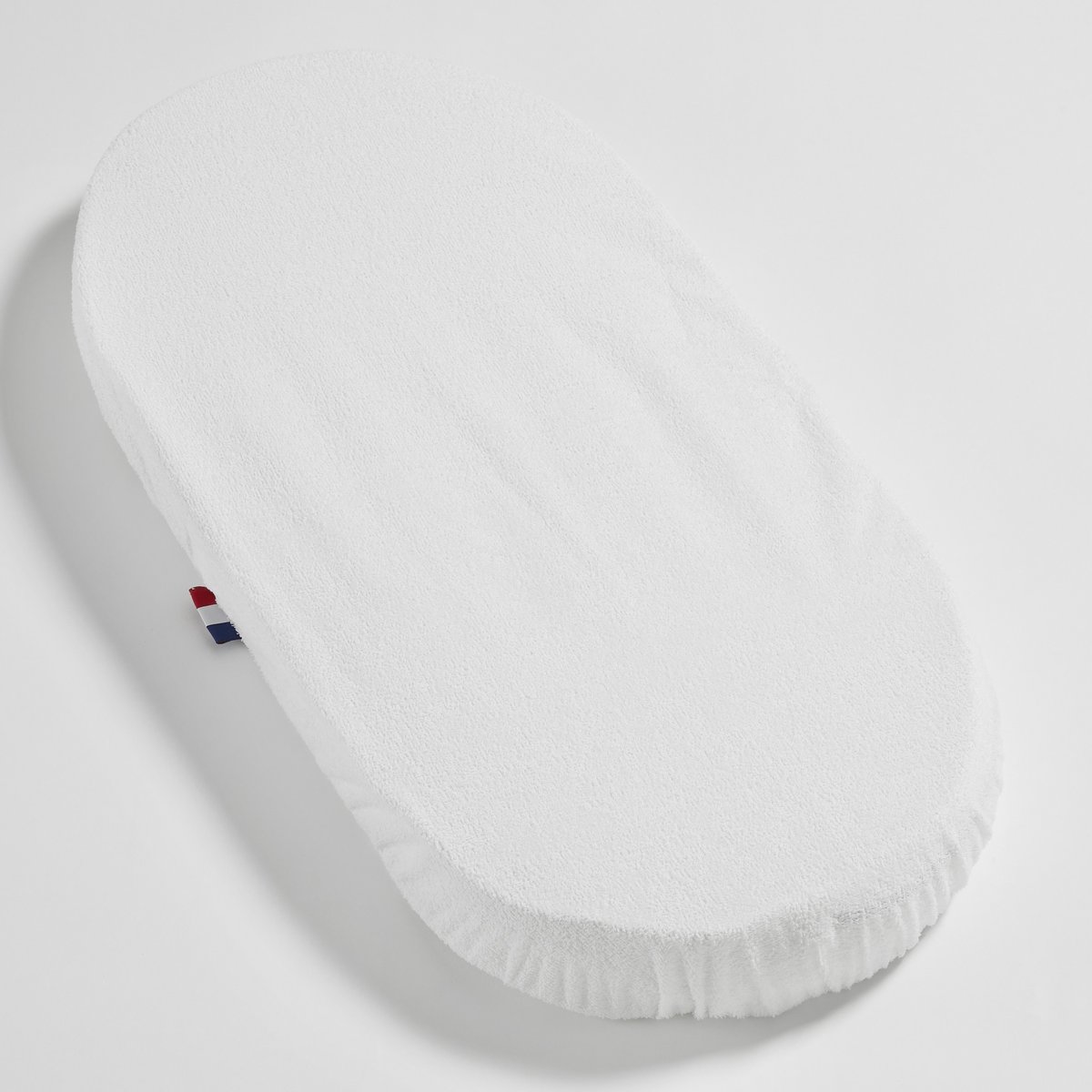 Protège-matelas pour matelas bébé ovale blanc, LES MATELAS DE MORPHEE