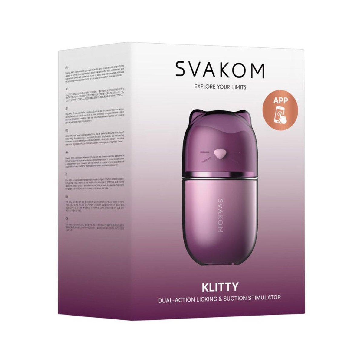 - Klitty - Stimulateur Clitoridien violet, SVAKOM