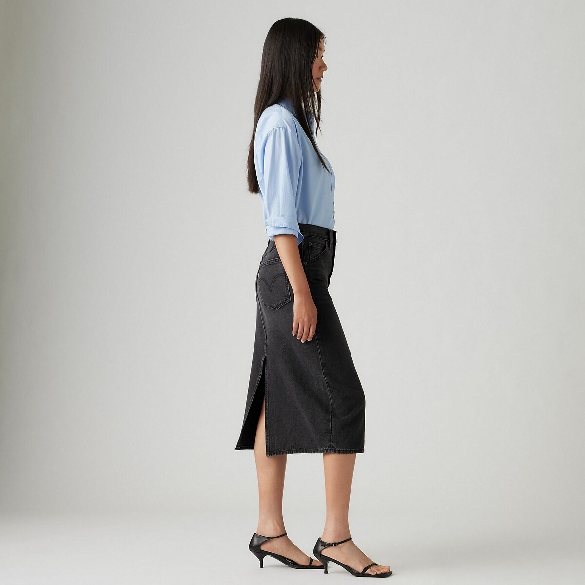 Rok HR A Line Decon Skirt wandering spirit clean, LEVI'S