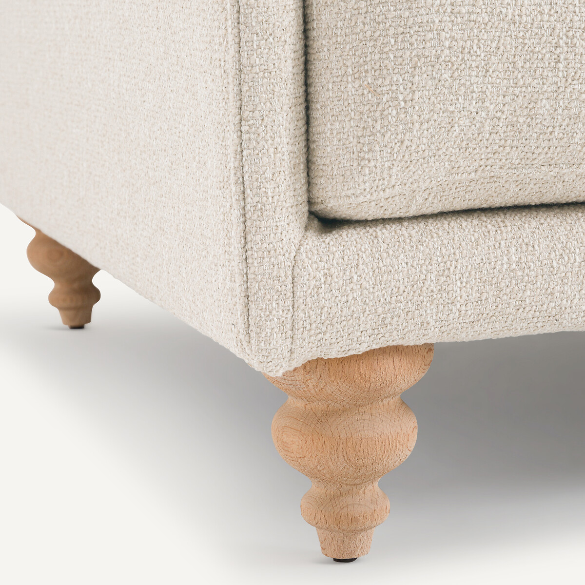 Fauteuil bouclette, Lazare craie, AM.PM