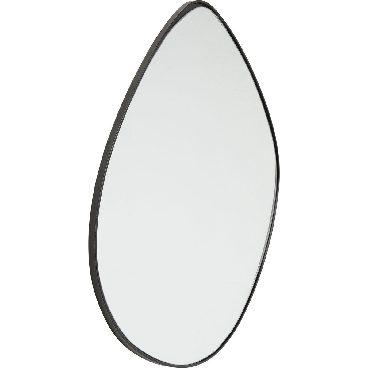 Miroir en acier 71x71cm, GOTEBORG noir, KARE DESIGN