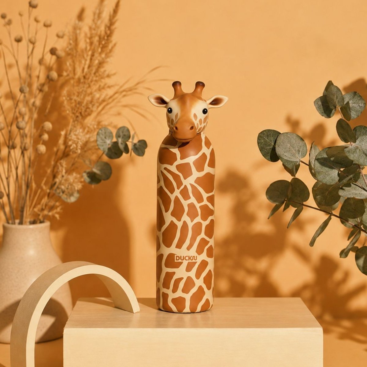 Gourde isotherme girafe, Zimo beige, ARTIME