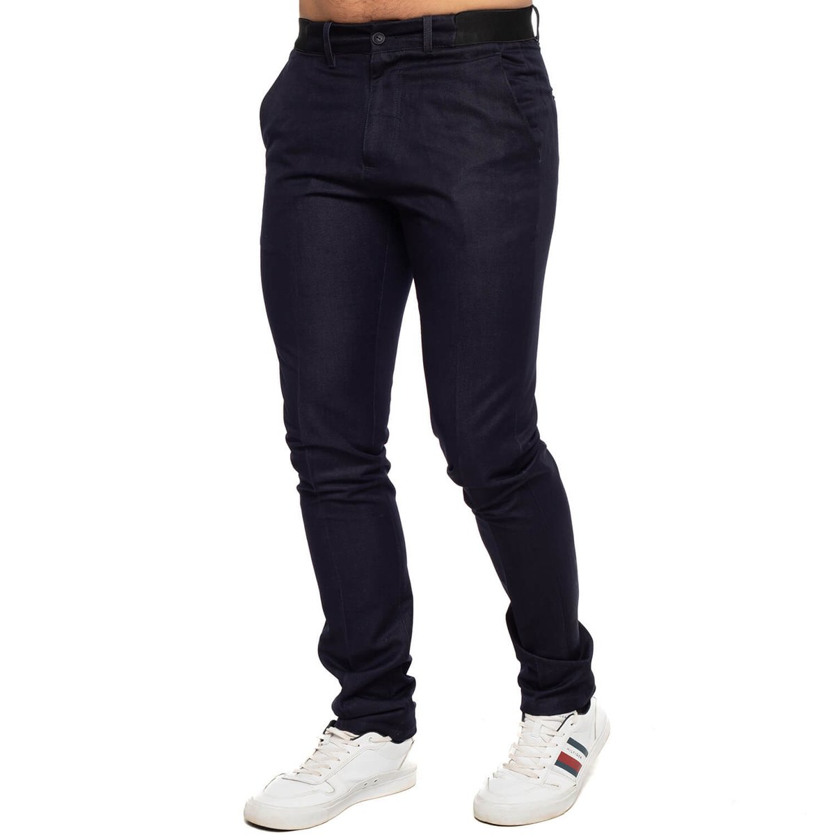 Pantalon de costume VILLE navy x indigo, SHILTON
