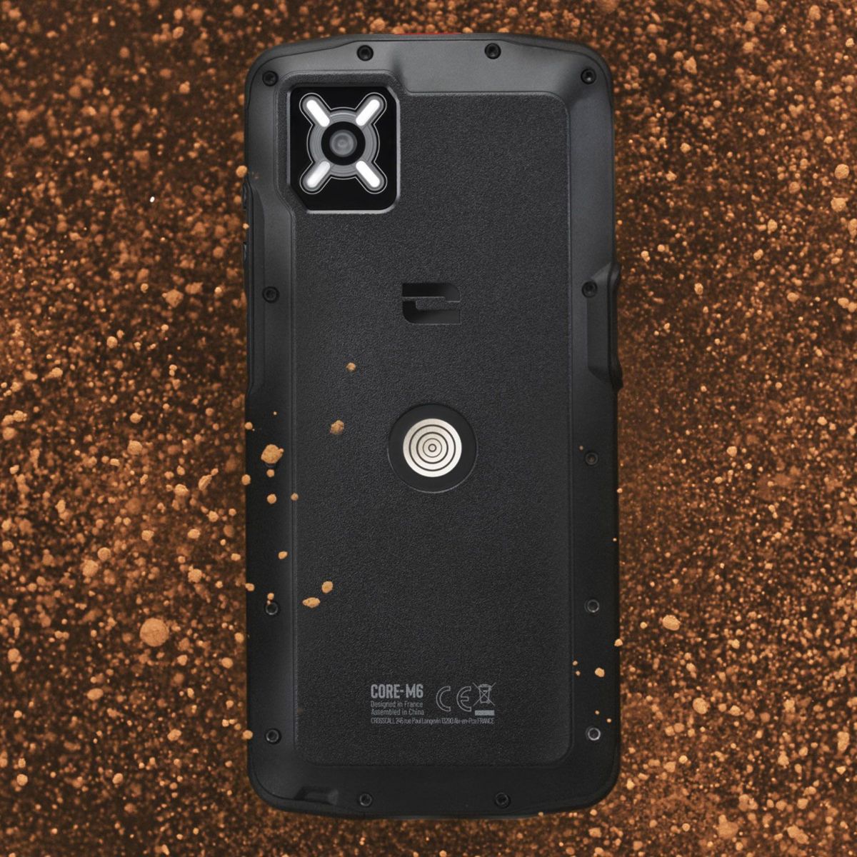 Smartphone Core M6 5G 128Go Noir couleur unique, CROSSCALL