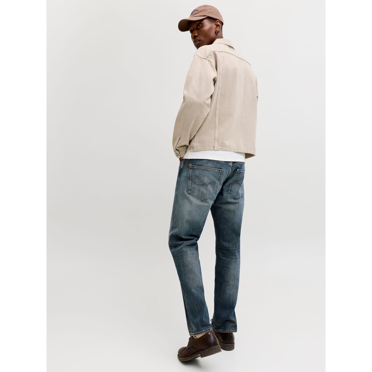 Jean Coupe Tapered blue denim, JACK & JONES