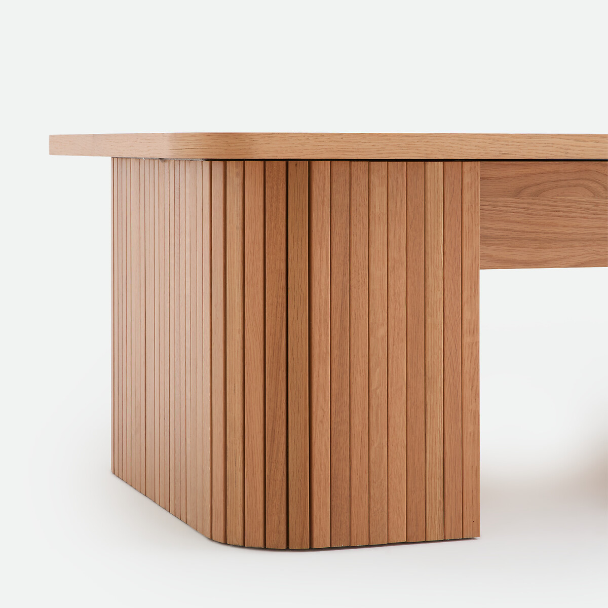 Table basse, avec plateau relevable et rangements cachés, plaqué chêne, LATTI chêne, LA REDOUTE INTERIEURS