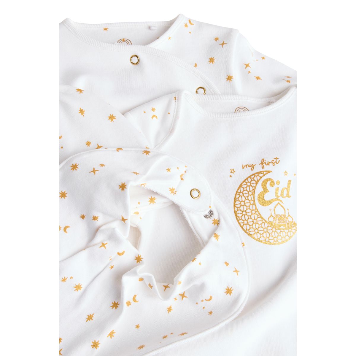 Dors-bien et bodies bébé, 4 pièces blanc, NEXT