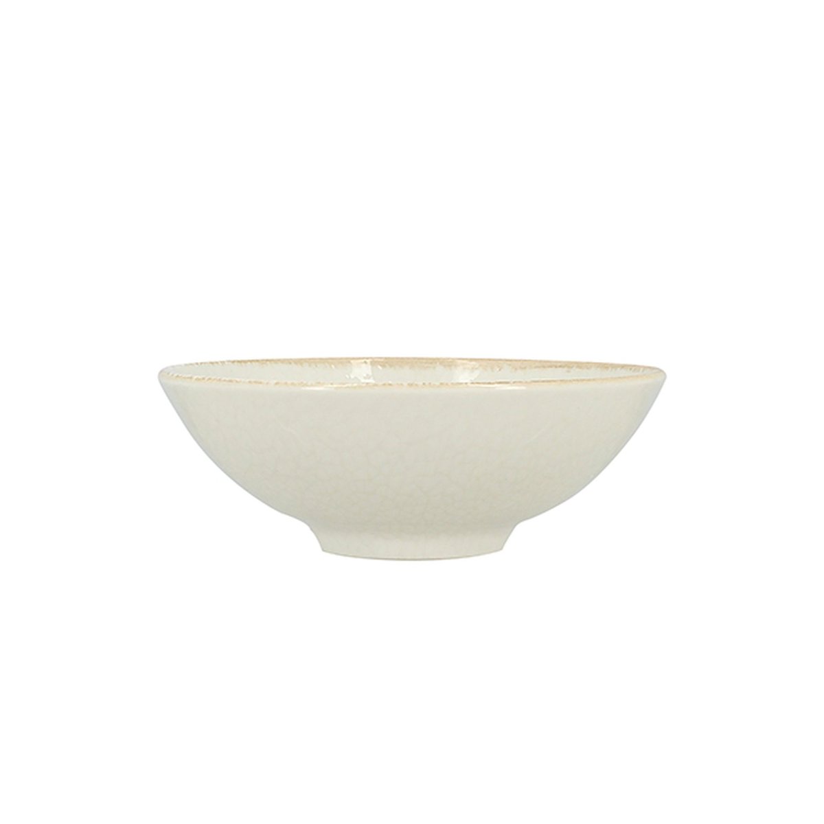 Lot de 6 coupelles en porcelaine 15cm, NUANCE blanc, NOVASTYL