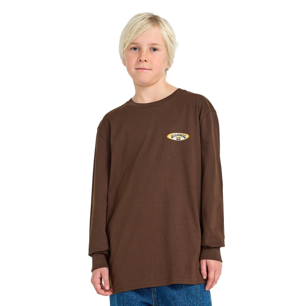 T shirt manches longues ORBIT ARCH marron dark cedar, BILLABONG