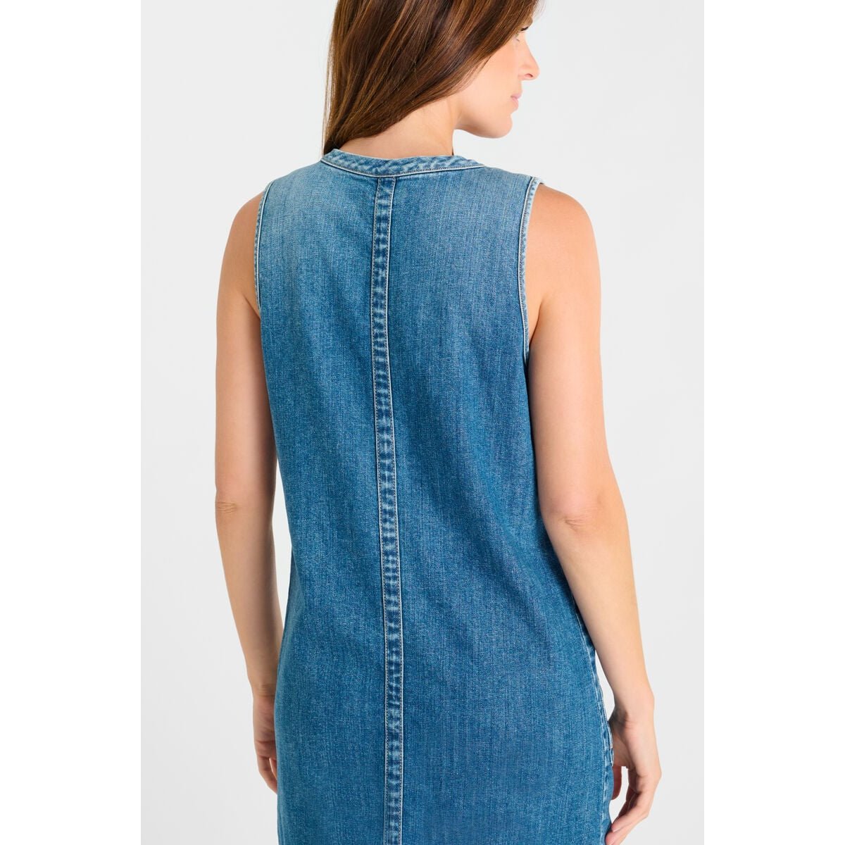 Robe droite en jeans MARIBOU blue, LE TEMPS DES CERISES