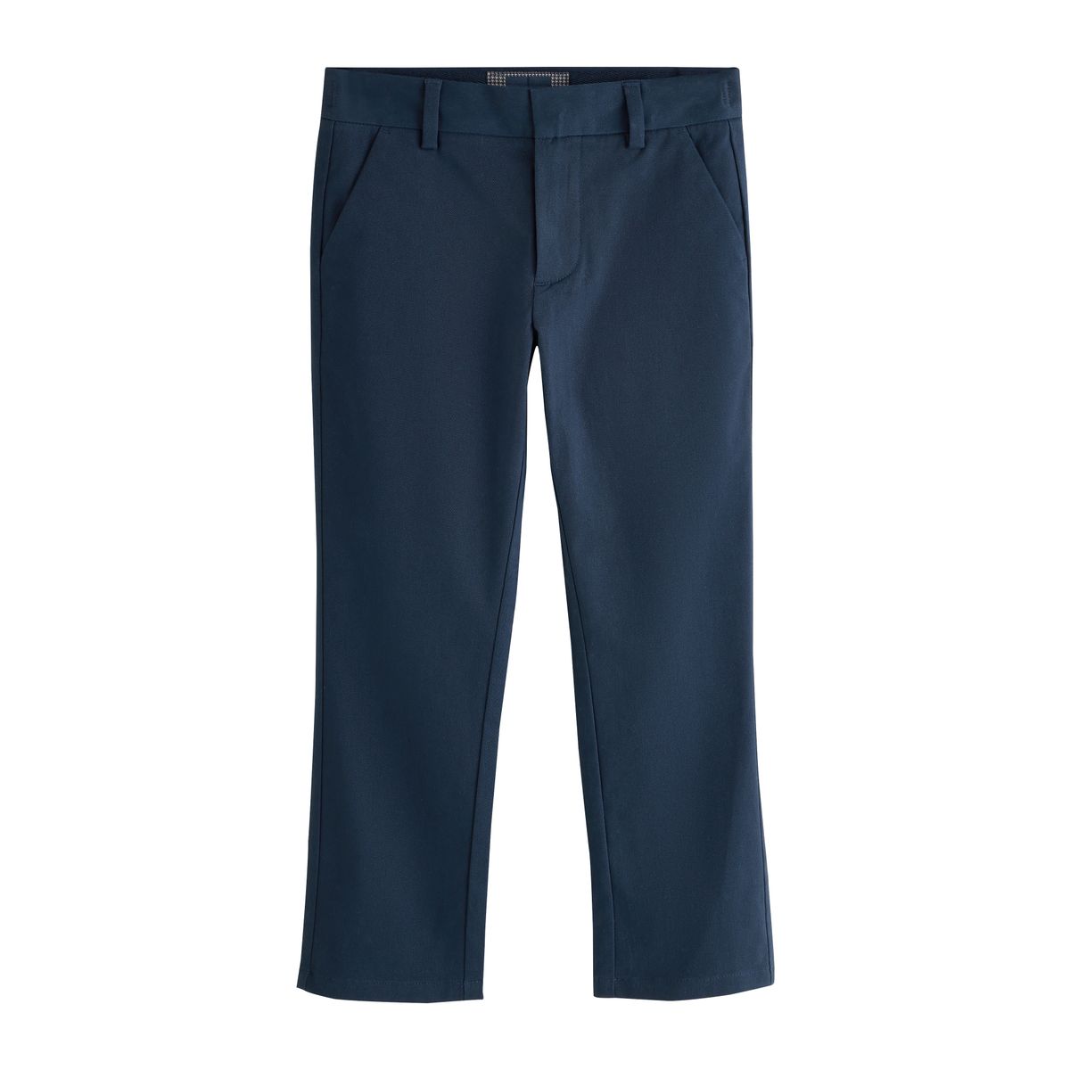 Pantalon chino regular haut de gamme bleu marine, NEXT