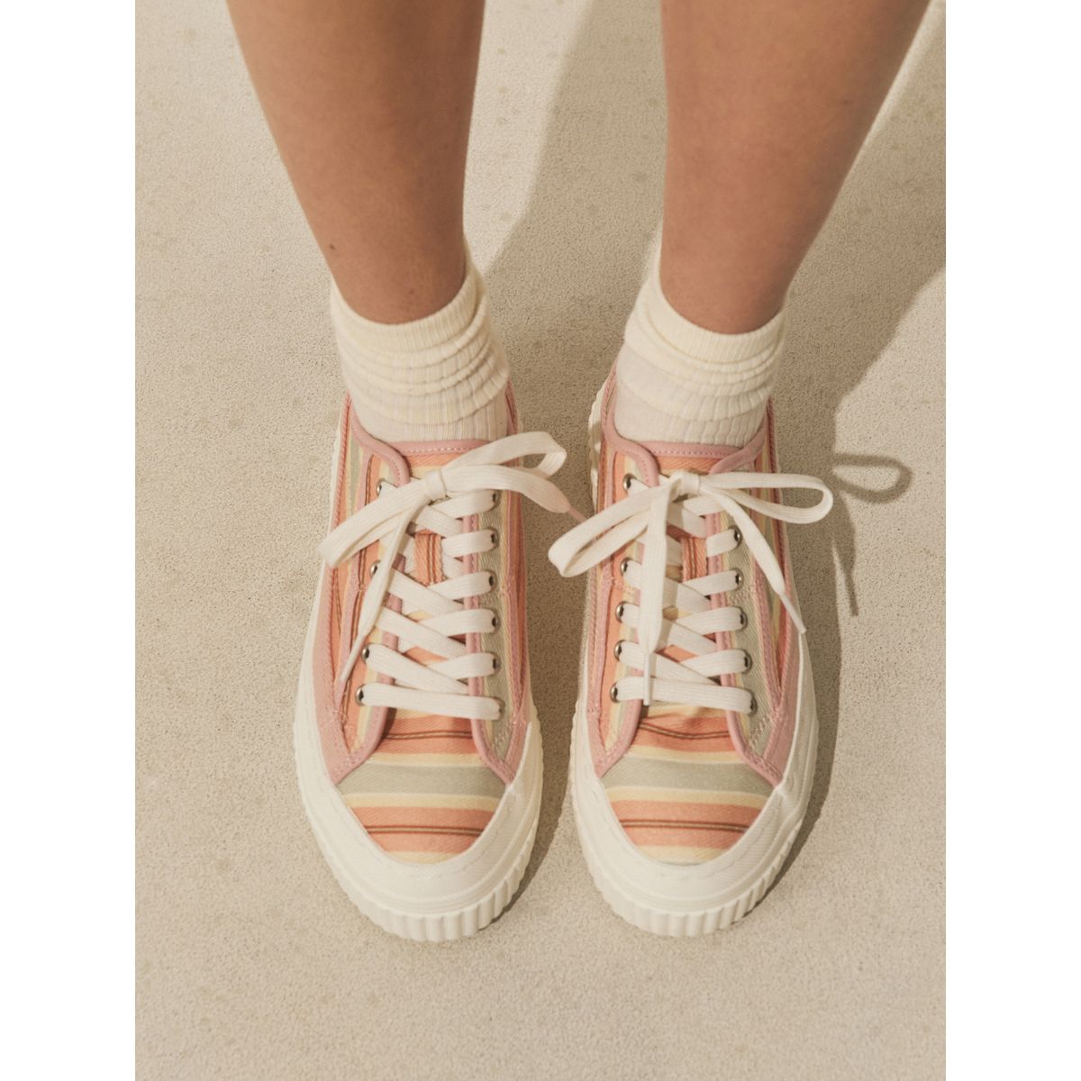 Baskets à lacets épaisses forever comfort® multi-couleurs, NEXT