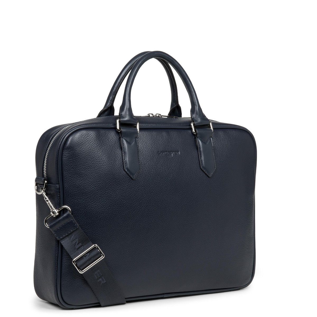 Porte documents MILANO GENTLEMEN bleu foncé, LANCASTER