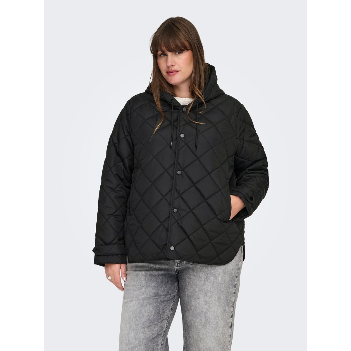 Veste Matelassée black, ONLY CARMAKOMA