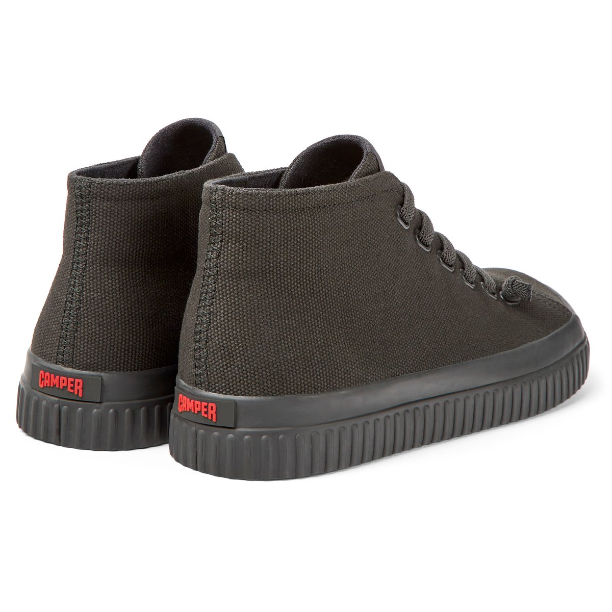 Bottines Peu Roda Textile naturel gris foncé, CAMPER